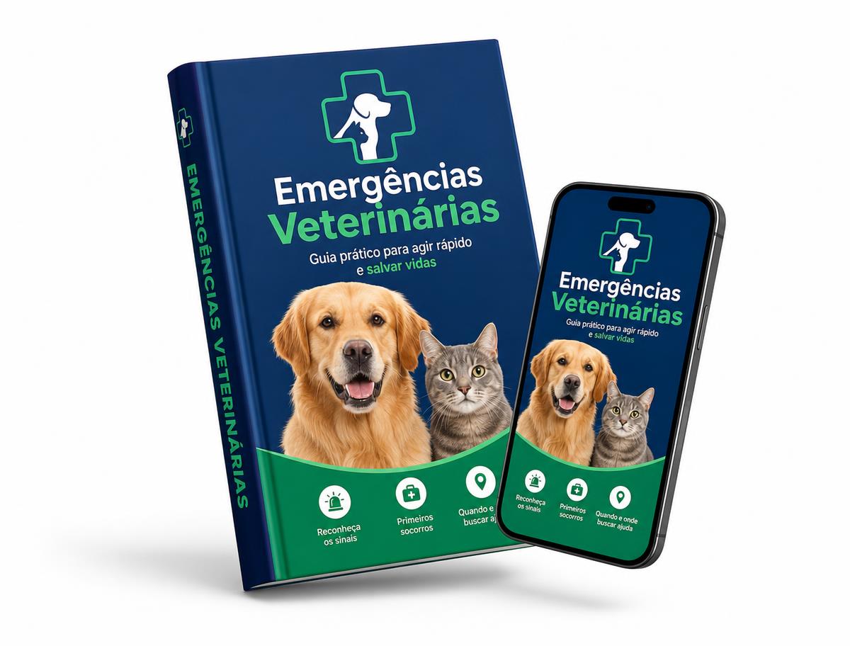 Capa do guia Emergências Veterinárias